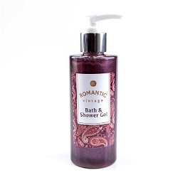 Accentra Sprchový gél s vôňou čučoriedky Romantic Vintage (Bath & Shower Gel) 200 ml