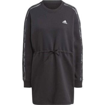 adidas AOP DRESS Dámske šaty, čierna, veľkosť