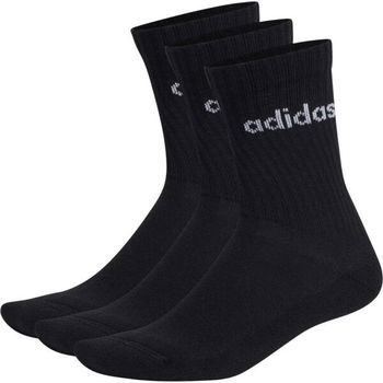 adidas C LIN CREW 3P Ponožky, čierna, veľkosť