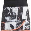 adidas CLUB GRAPHSKIRT Dámska tenisová sukňa, čierna, veľkosť