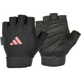 adidas ESSENTIAL ADJUSTABLE GLOVES W Dámske rukavice na posilňovanie, čierna, veľkosť