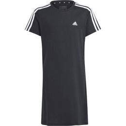 adidas ESSENTIALS 3-STRIPES DRESS Dievčenské šaty, čierna, veľkosť