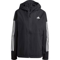 adidas ESSENTIALS 3-STRIPES RAIN.RDY  Dámska bunda, čierna, veľkosť