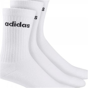 adidas HC CREW 3PP Set ponožiek, biela, veľkosť