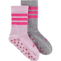 adidas LK AS SOCKS 2PP Detské ponožky, ružová, veľkosť