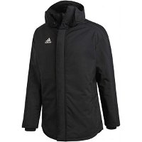 adidas STADIUM PARKA 18 Pánska futbalová bunda, čierna, veľkosť