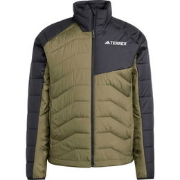 adidas TERREX MULTI SYNTHETIC INSULATED JACKET Pánska outdoorová bunda, khaki, veľkosť