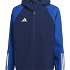 adidas TIRO23 C JACKET Chlapčenská futbalová bunda, tmavo modrá, veľkosť