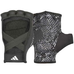 adidas TRAINING GLOVES W Dámske fitness rukavice, čierna, veľkosť