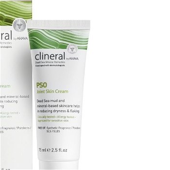 Ahava Intenzívny hydratačný krém Clineral PS0 (Joint Skin Cream) 75 ml