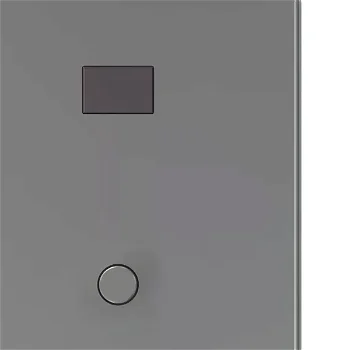 Alcadrain Automatický splachovač pisoáru s manuálnym ovládaním, kov, 12 V (napájanie zo siete) ASP4-KT ASP4-KT
