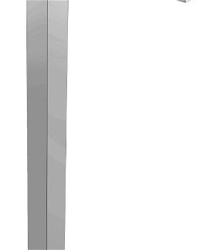 Alpi Una - Umývadlová batéria voľne stojaca, biela matná UN18278BI/S