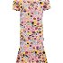 ALPINE PRO ILO Dievčenské šaty, ružová, veľkosť