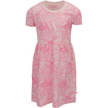 ALPINE PRO MANISHO Dievčenské šaty, ružová, veľkosť