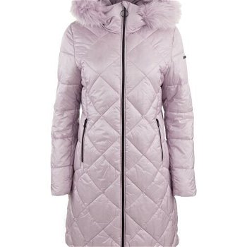 ALPINE PRO OLEWA Dámsky kabát, fialová, veľkosť