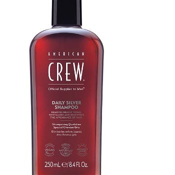 American Crew Denný šampón pre šedivé vlasy (Daily Silver Shampoo) 250 ml