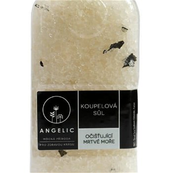 Angelic Angelic Kúpeľová soľ Očisťujúce Mŕtve more 210 g
