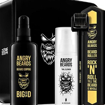 Angry Beards Darčeková súprava na rast brady