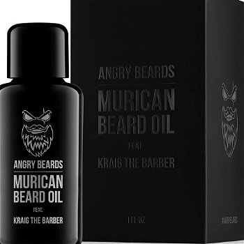 Angry Beards Olej na fúzy (Murican Beard Oil) 29,5 ml
