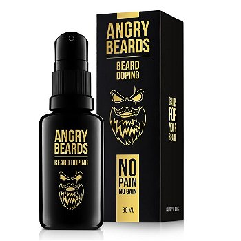 Angry Beards Prípravok na rast fúzov (Beard Doping) 30 ml (měsíční kůra)