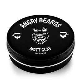 Angry Beards Zmatňujúci íl na vlasy Lee Man Go (Matt Clay) 120 g