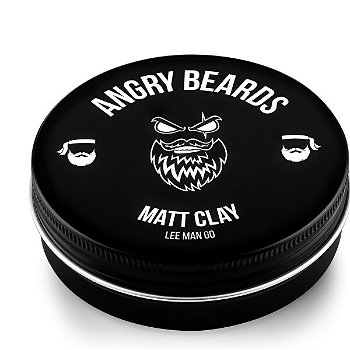 Angry Beards Zmatňujúci íl na vlasy Lee Man Go (Matt Clay) 120 g