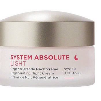 ANNEMARIE BORLIND Nočný krém Light SYSTEM ABSOLUTE System Anti-Aging (Regenerating Night Cream) 50 ml