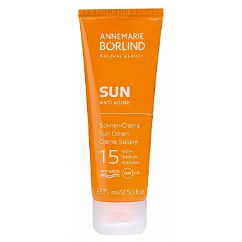 ANNEMARIE BORLIND Opaľovací krém s anti-age efektom SPF 15 Sun Anti Aging (Sun Cream) 75 ml