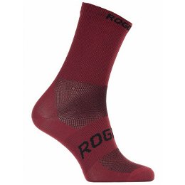 Antibakteriálny ponožky Rogelli SUNSHINE 08 s miernu kompresiou, vínovej 007.143
