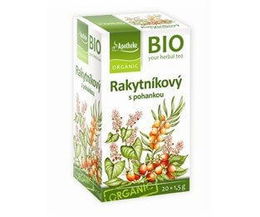 Apotheke BIO Rakytníkový čaj s pohánkou 20 x 1,5 g