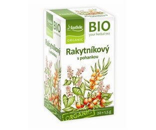 Apotheke BIO Rakytníkový čaj s pohánkou 20 x 1,5 g