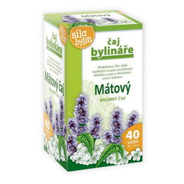 Apotheke Bylinář mätový čaj 40 sáčkov