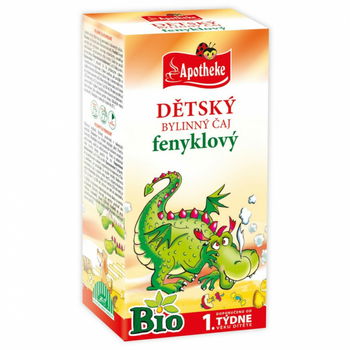 Apotheke Detský čaj feniklový BIO 20 sáčkov