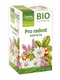 Apotheke Pre radosť čaj BIO 20 x 1,8 g