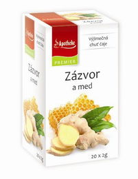 Apotheke Zázvor a med 20 sáčkov