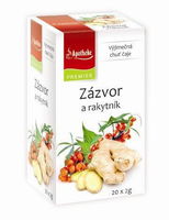 Apotheke Zázvor a rakytník 20 sáčkov