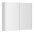 AQUALINE - DENEB galérka 80x70x18cm, biela mat DN080