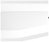 AQUALINE - OPAVA vaňa 170x70x44cm bez nožičiek, ľavá, biela C1770