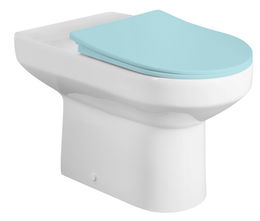 AQUALINE - VERMET WC kombi misa, zadný/spodný odpad, biela VR038-432