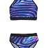 AQUOS HEPSY Dievčenské dvojdielne plavky, tmavo modrá, veľkosť