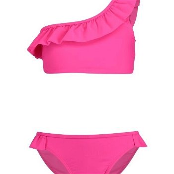 AQUOS KYRIA Dievčenské dvojdielne plavky, ružová, veľkosť