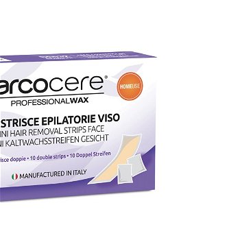 Arcocere Voskové epilačné pásky na tvár ( Hair -Removing Strips) 10 ks