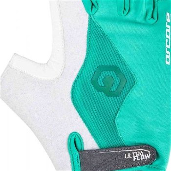 Arcore SOLO Krátkoprsté cyklistické rukavice, zelená, veľkosť