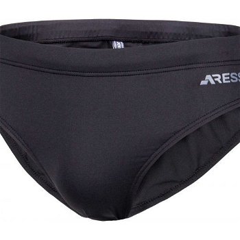 Aress STITCH Pánske slipové plavky, čierna, veľkosť