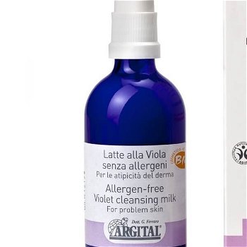 Argital Hypoalergenní čistící mléko s violkou 100 ml