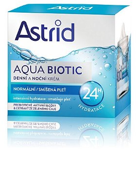 Astrid Denný a nočný krém pre normálnu a zmiešanú pleť Aqua Biotic 50 ml