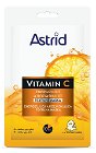 Astrid Energizujúci a rozjasňujúce textilné maska Vitamín C 1 ks