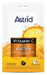Astrid Energizujúci a rozjasňujúce textilné maska Vitamín C 1 ks