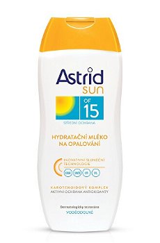 Astrid Hydratačné mlieko na opaľovanie OF 15 Sun 200 ml