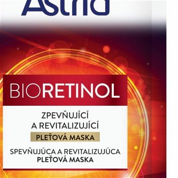Astrid Spevňujúca a revitalizujúca pleťová maska Bioretinol 20 ml
